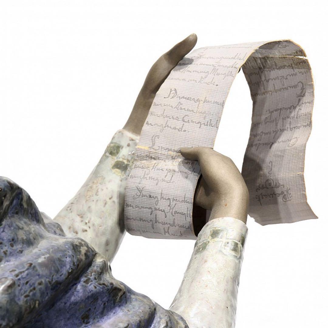 激レア LLADRO Lectra リヤドロ レクトラ 特大 陶器人形90cm