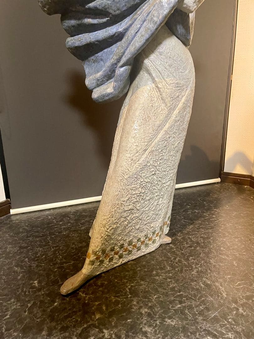 激レア LLADRO Lectra リヤドロ レクトラ 特大 陶器人形90cm