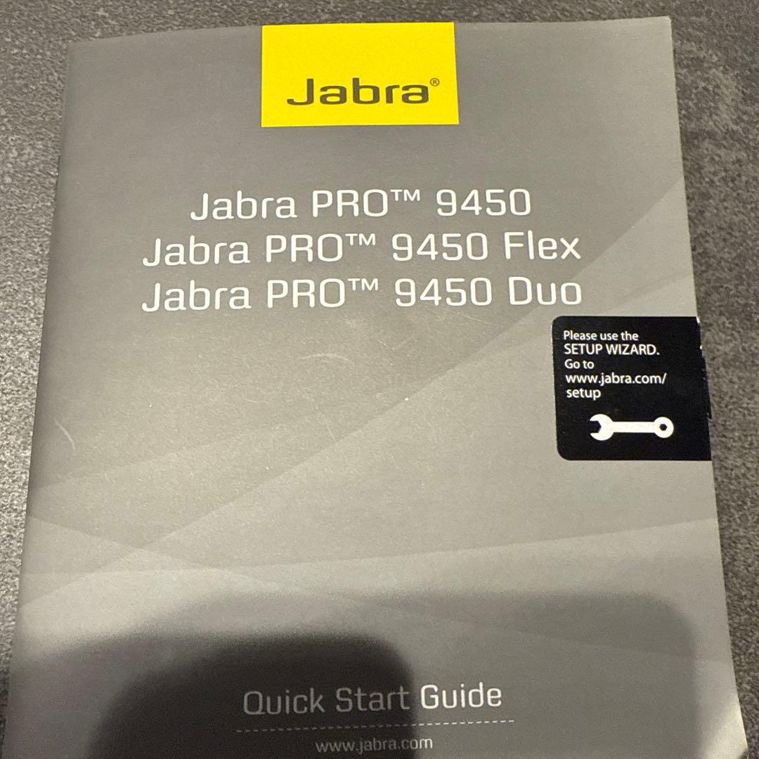 Jabra PRO9450 ワイヤレスヘッドセット テレホンスタンド