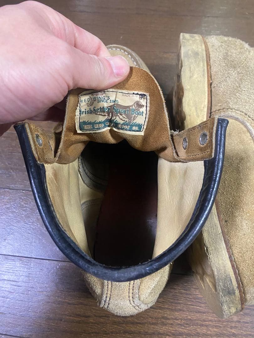 REDWING 8173 犬タグ アイリッシュセッター モックトゥ9E 27㌢