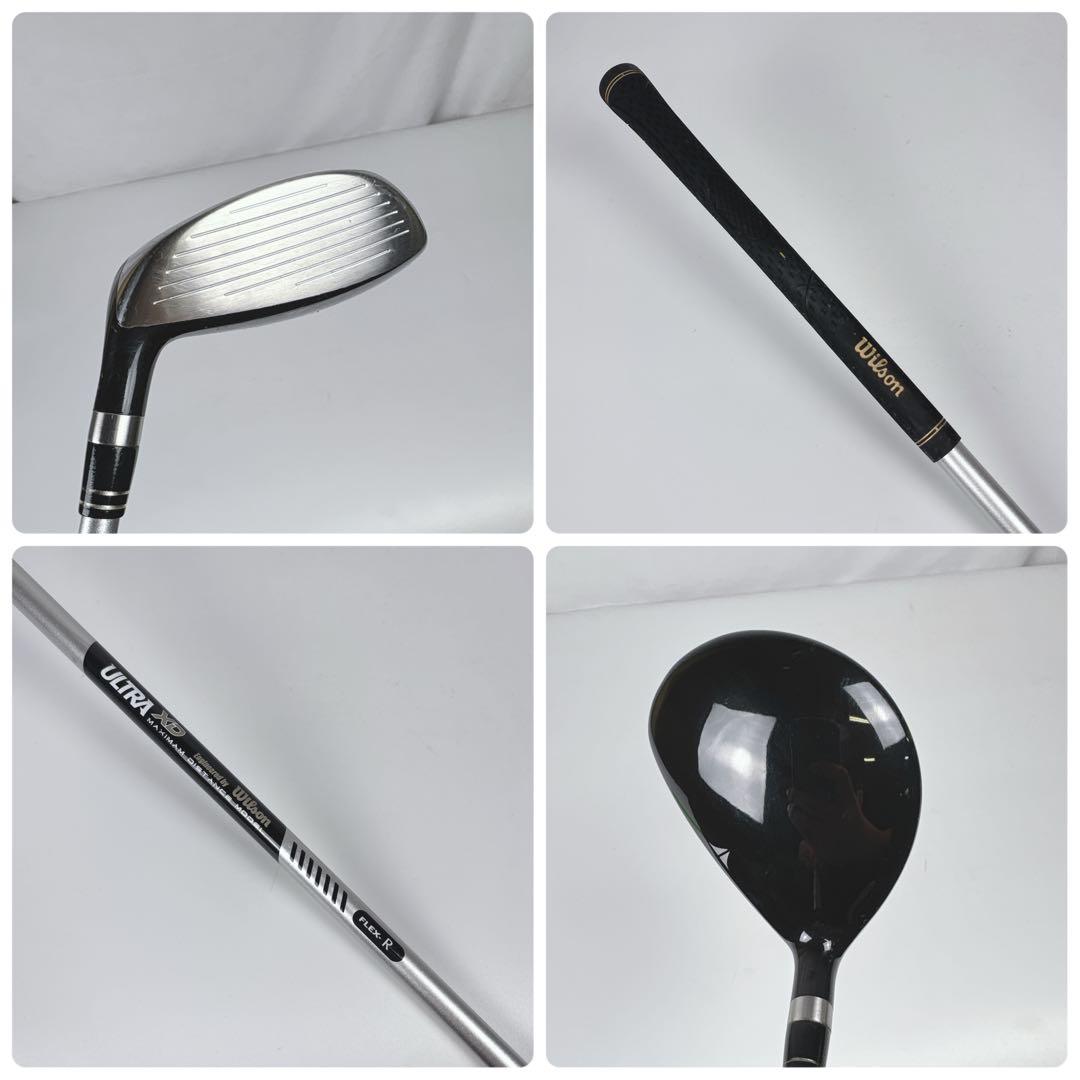 【激安‼️】Wilson ゴルフクラブセット Kasco キャディバッグ付 男右