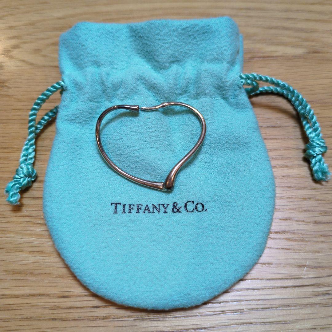 Tiffany & Co. オープンハートフープピアス 片方のみ