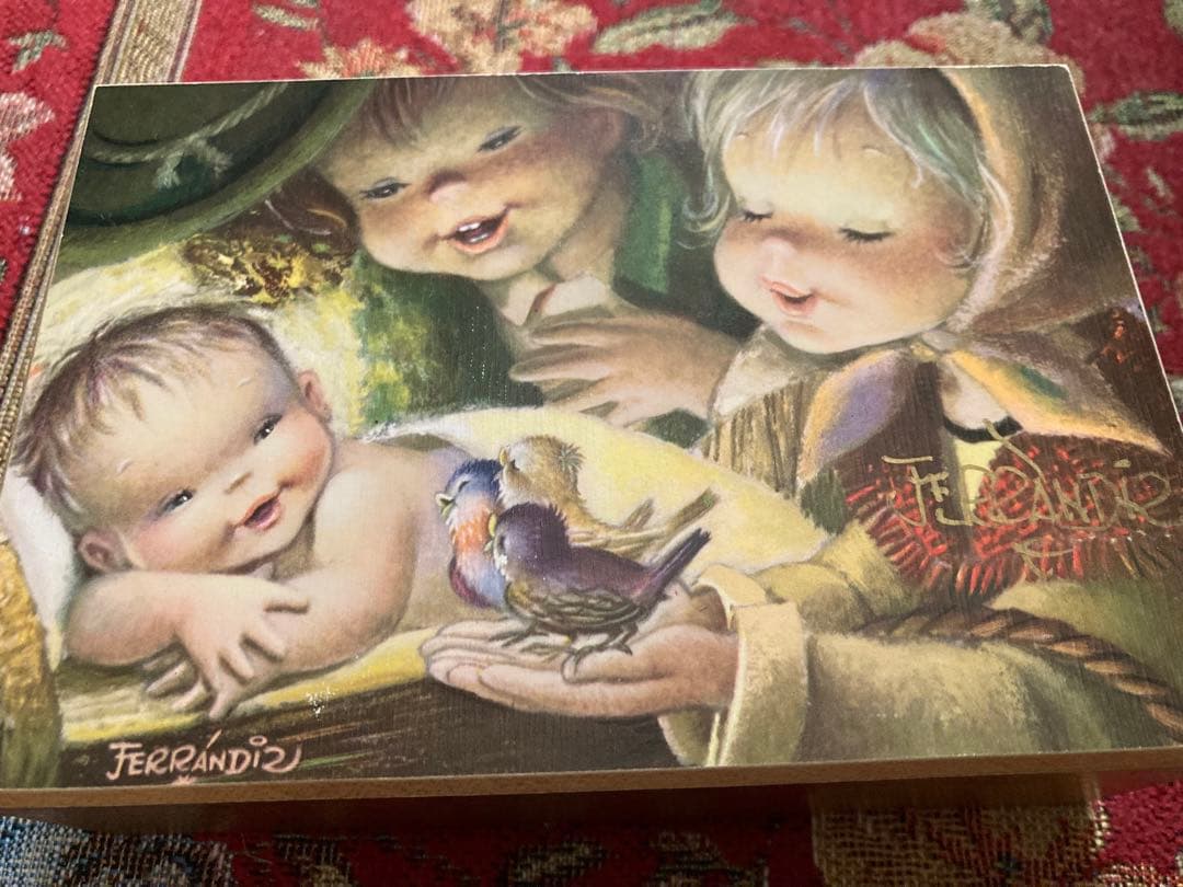 レア☆高級リュージュオルゴール アンリ人形 ホアン フェランディス 6体