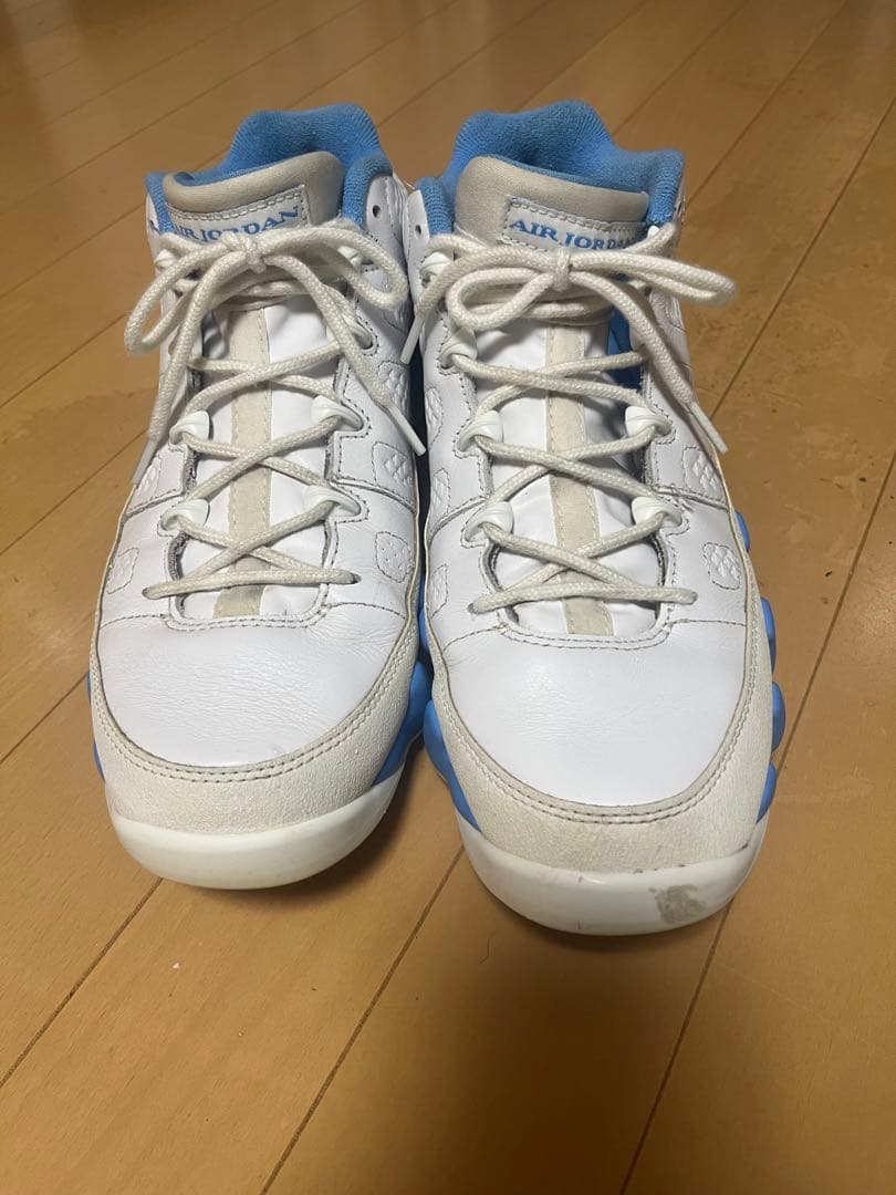 ナイキ　ジョーダン 9 28.0cm ゴルフシューズ　ホワイト　ブルー