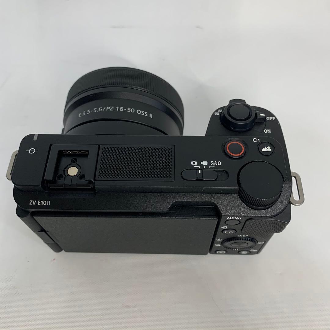 SONY ZV-E10II ミラーレス　vlogcam シューティンググリップ付