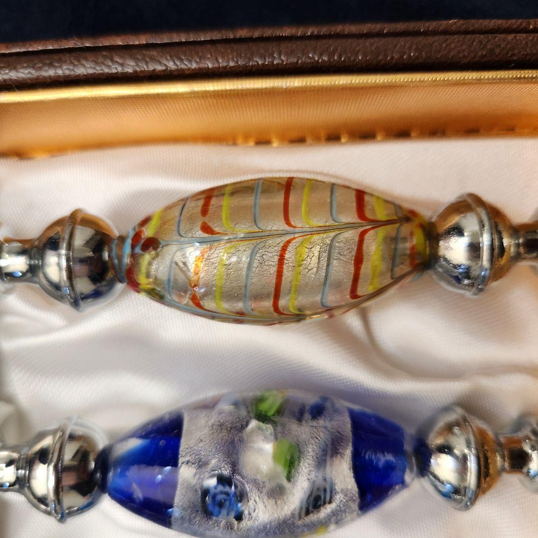 １１本セット　新品　クリスマス　キラキラ　ぷっくり イタリアベネチアンガラス調