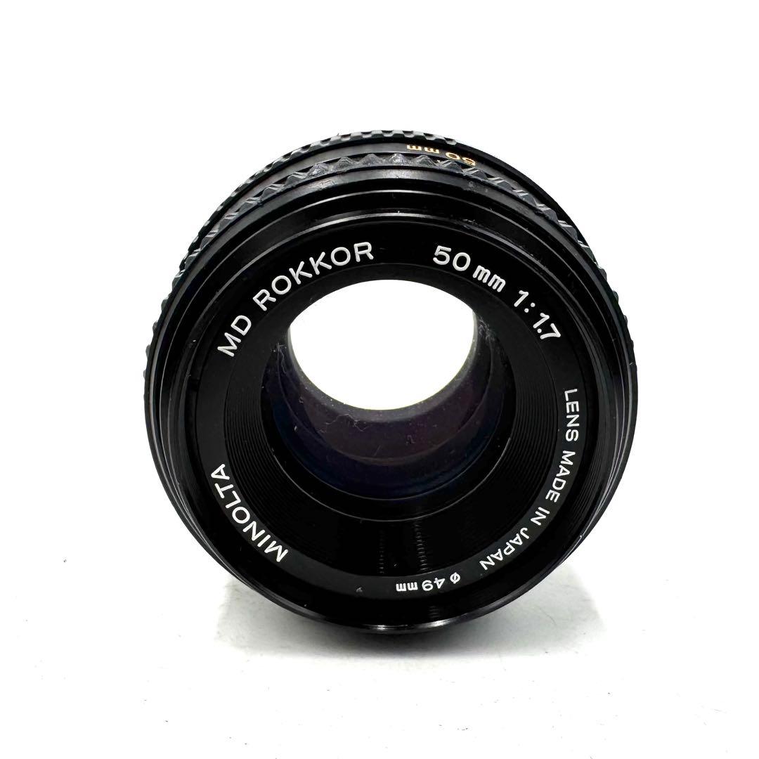 完動品 MINOLTA ミノルタ X-700 銘玉50mm F1.7 レンズ付