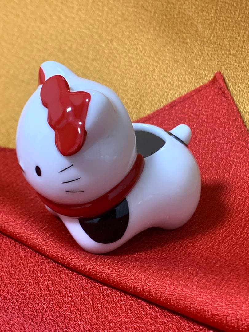 レトロ　ハローキティ　箸置き　楊枝入れ　テーブルセット　ヴィンテージ