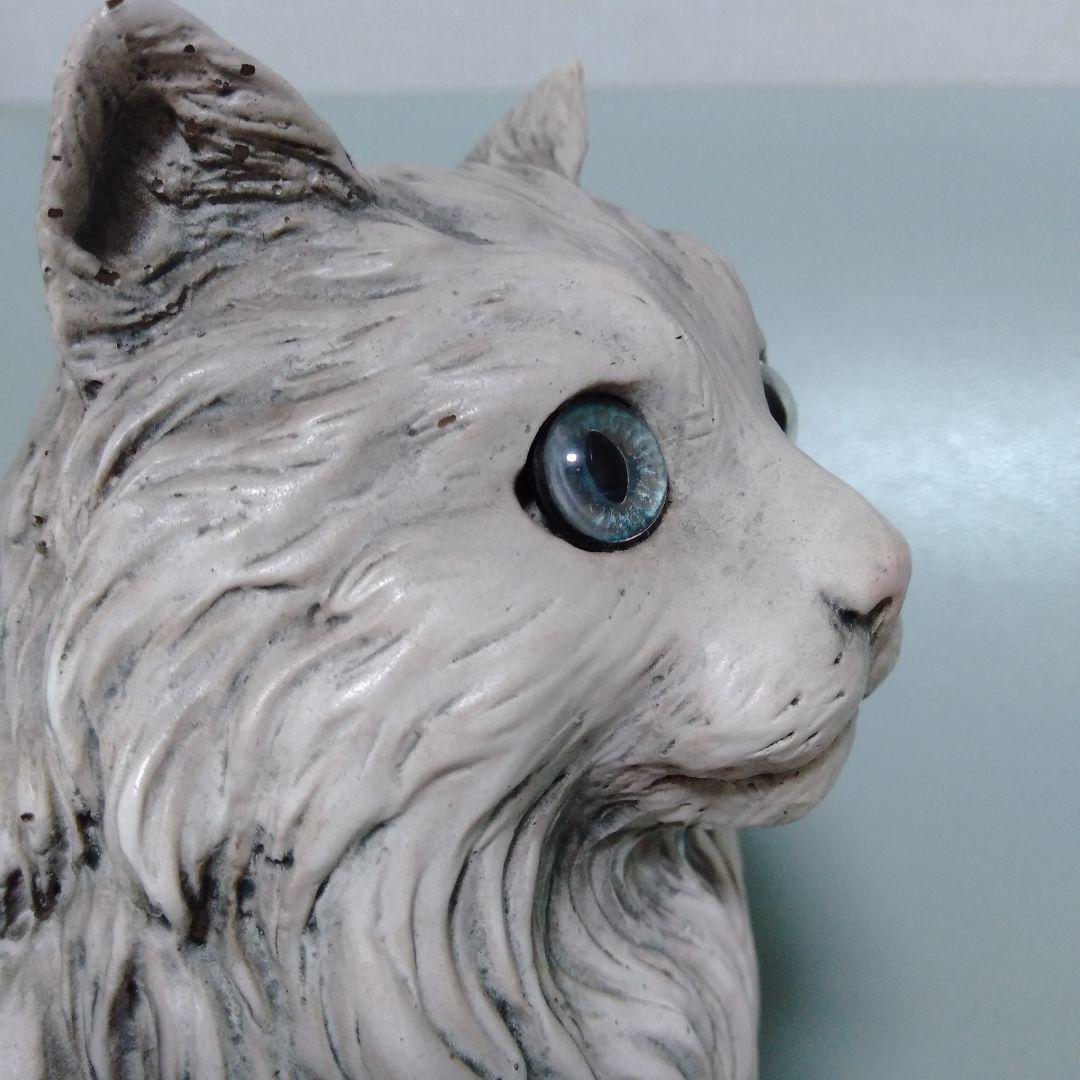 美品 猫 置物 イタリア製 オーナメント ドアストッパー