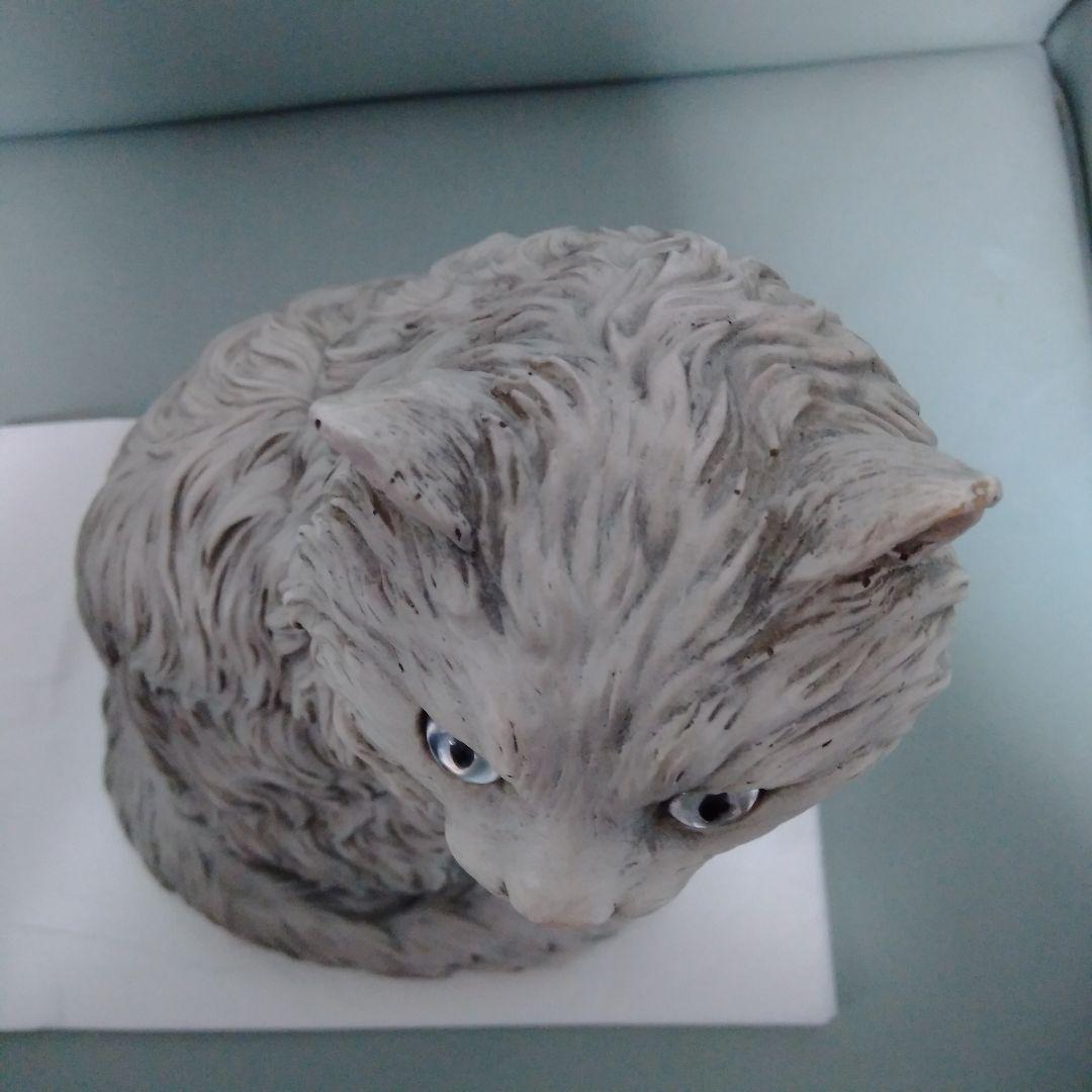 美品 猫 置物 イタリア製 オーナメント ドアストッパー