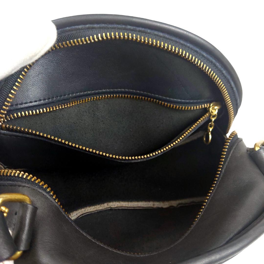 Vintage Coach 9901 ショルダーバッグ ネイビー USA製