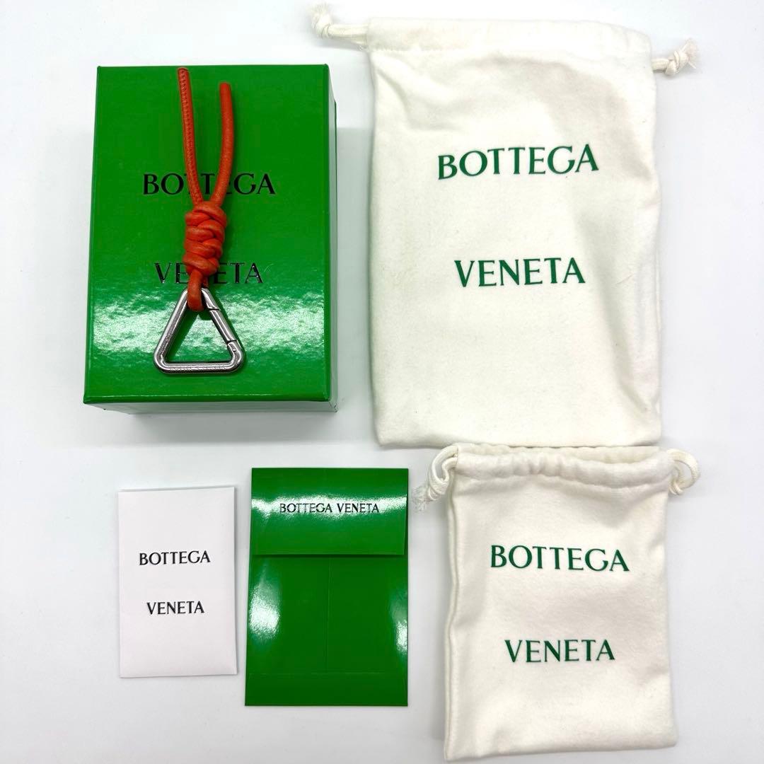 【美品】ボッテガヴェネタ トライアングル キーリング パラキー