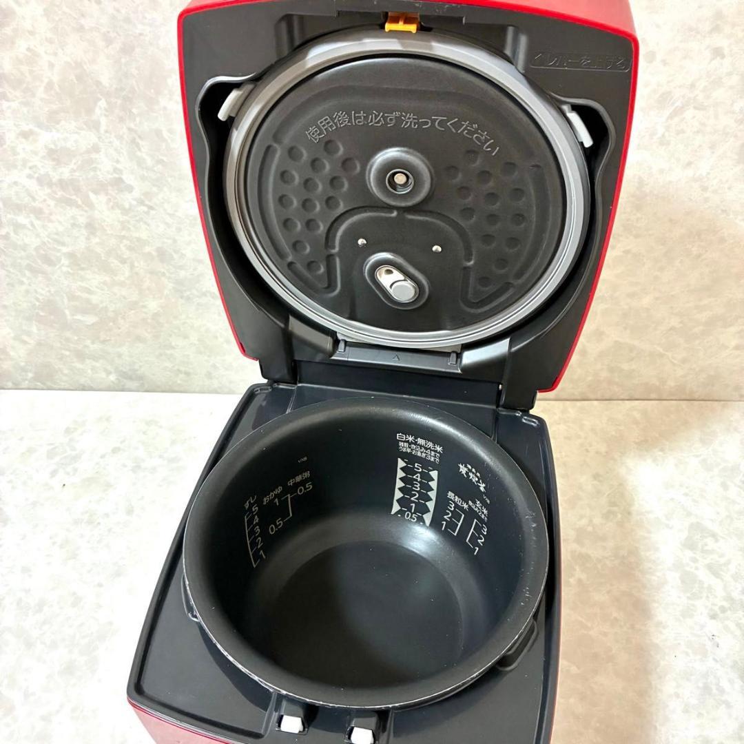備長炭 炭炊釜 NJ-VXB10-R [真紅] 三菱電機 炊飯器 5合炊き