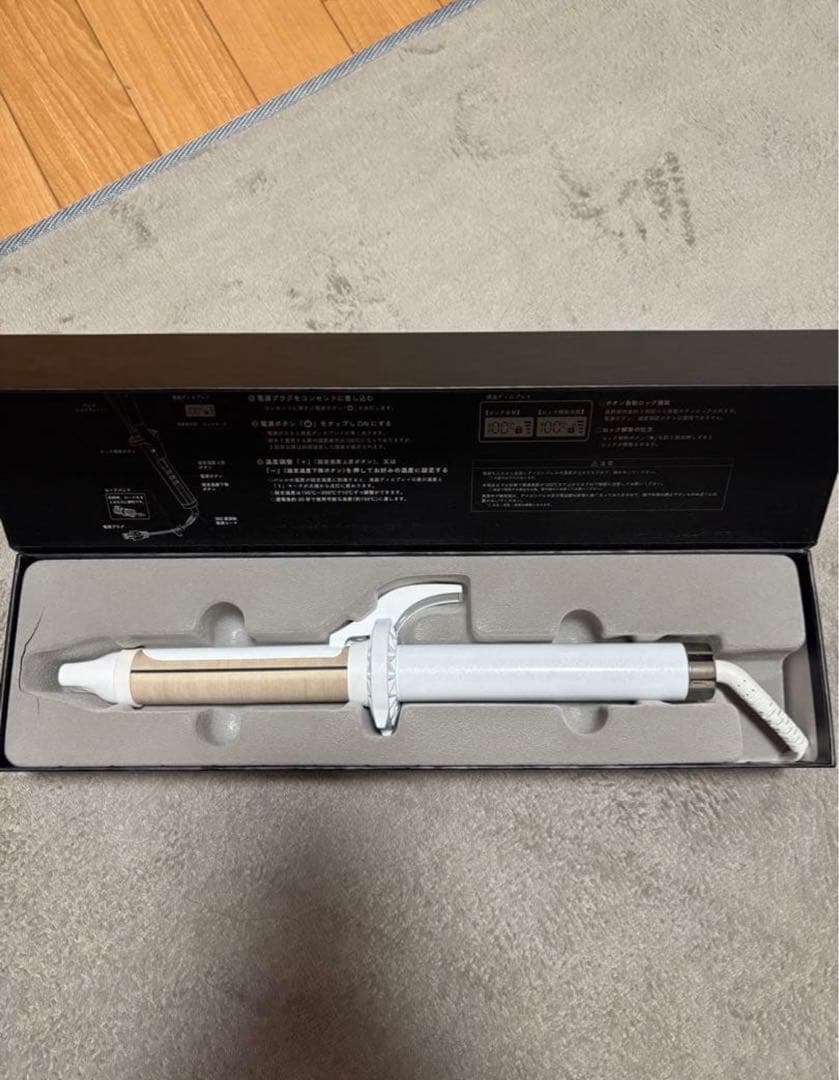 絹女　コテ　28mm KC028 ヘアアイロン　カールヘアアイロン　KINUJO