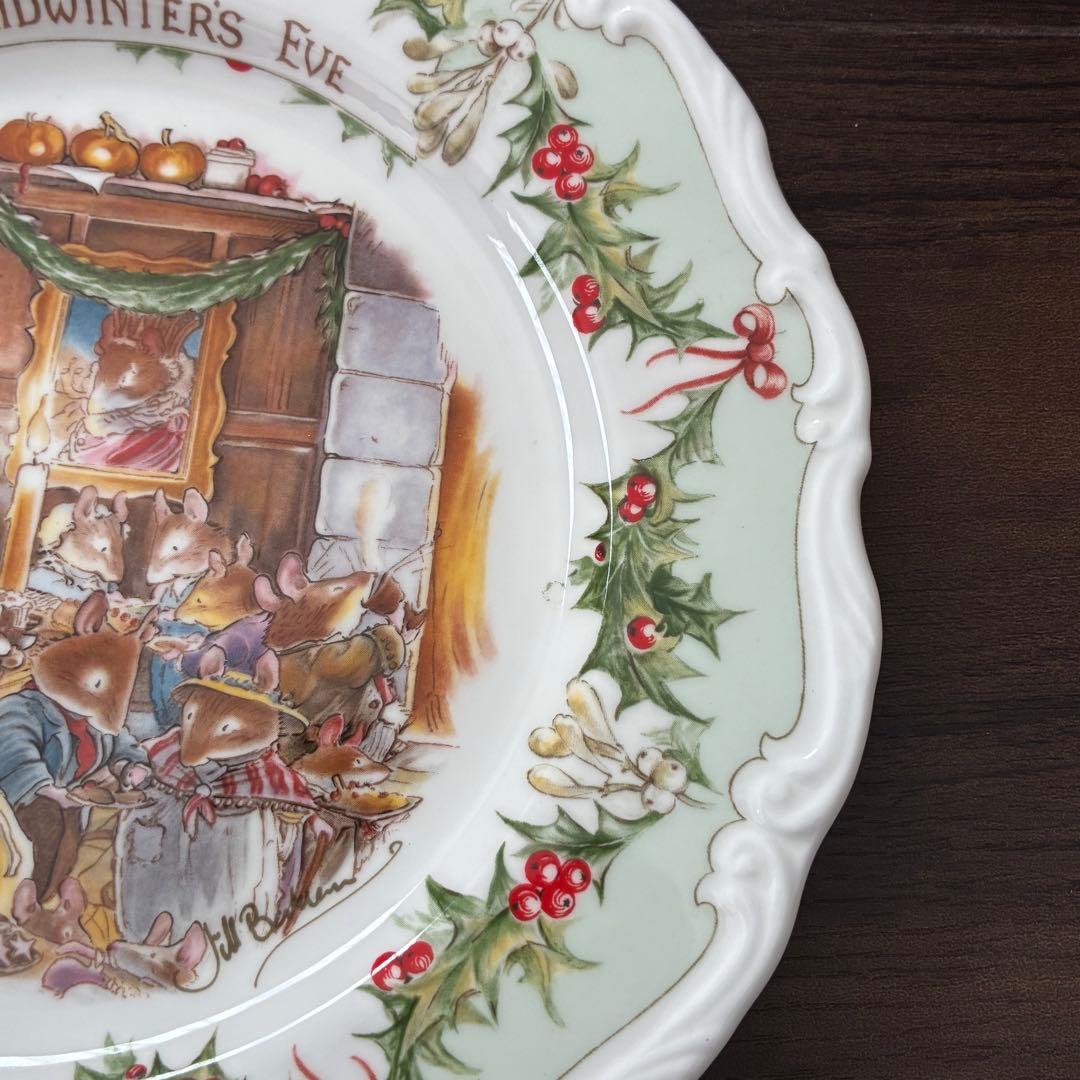 希少 ロイヤルドルトン ブランブリーヘッジ ミッドウィンターイブ