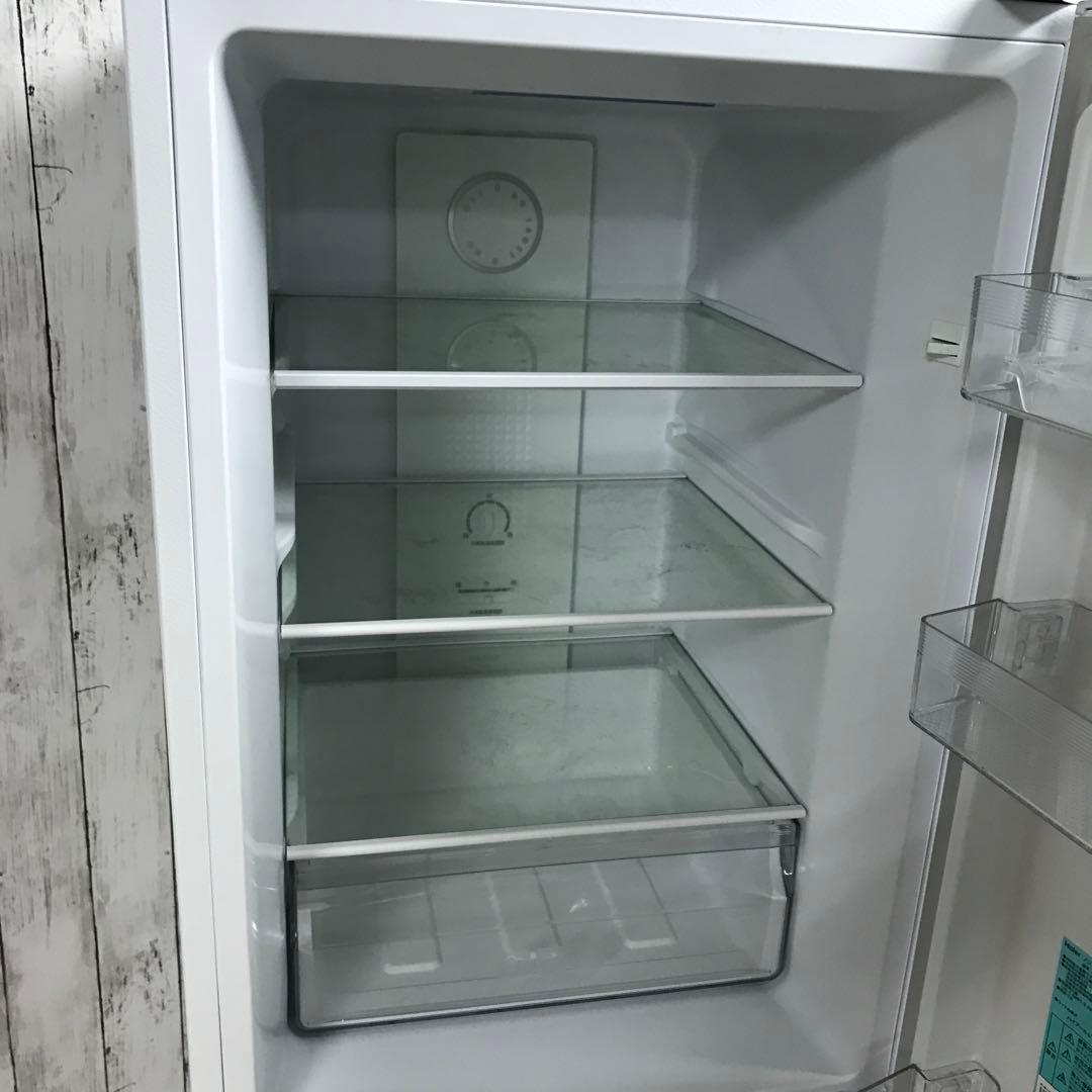 【極美品】ハイアール　ノンフロン冷凍冷蔵庫　JR-NF218B　2022年　D