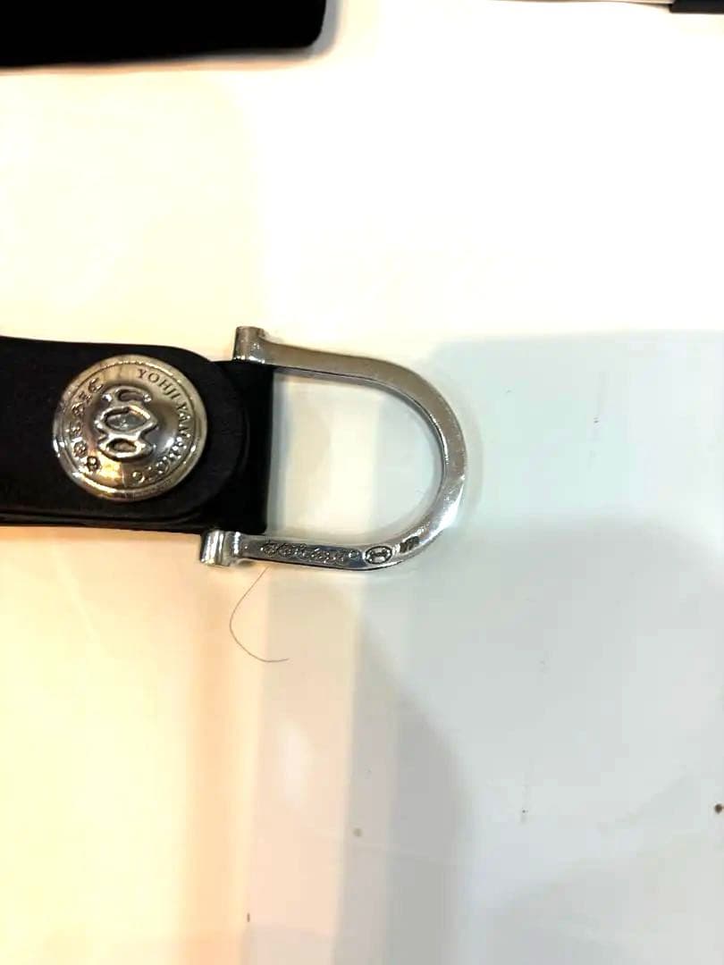 (お値下げ価格中)新品ヨウジヤマモトGOTHICベルトループレザーキーリング