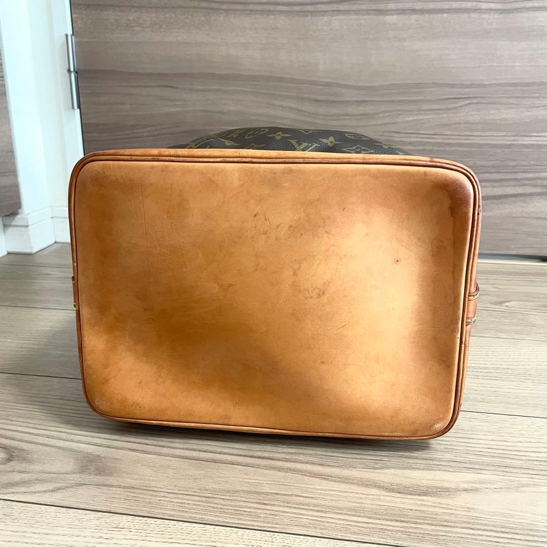 ルイヴィトン　ショルダーバッグ　ノエ　モノグラム　ブラウン　ヌメ革　廃盤