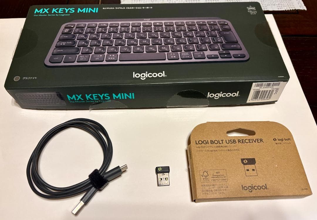 Logicool MX Keys Mini 日本語配列 + USBレシーバー