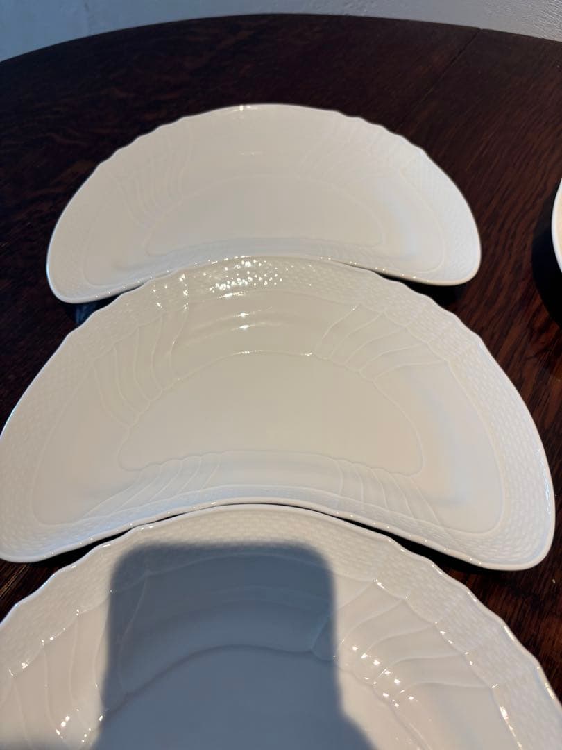 リチャードジノリ　クレセント　6枚セット　三日月　ジノリ　クレッセント