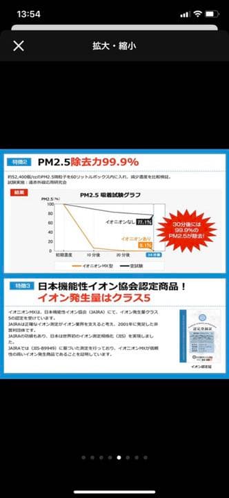 イオニオンMX 花粉症対策に最高の商品です。
