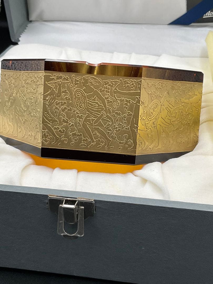 モーゼル　Moser 金彩　希少　傑作