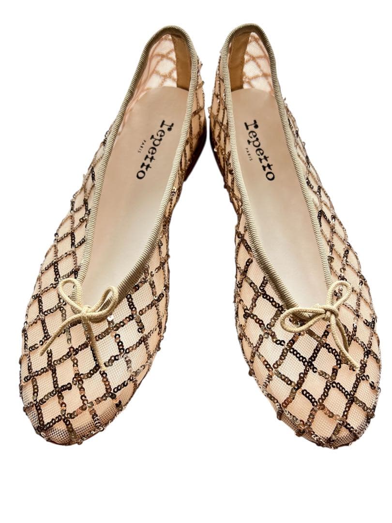 【新品未使用】Repetto レペット リル バレエシューズ スパンコール