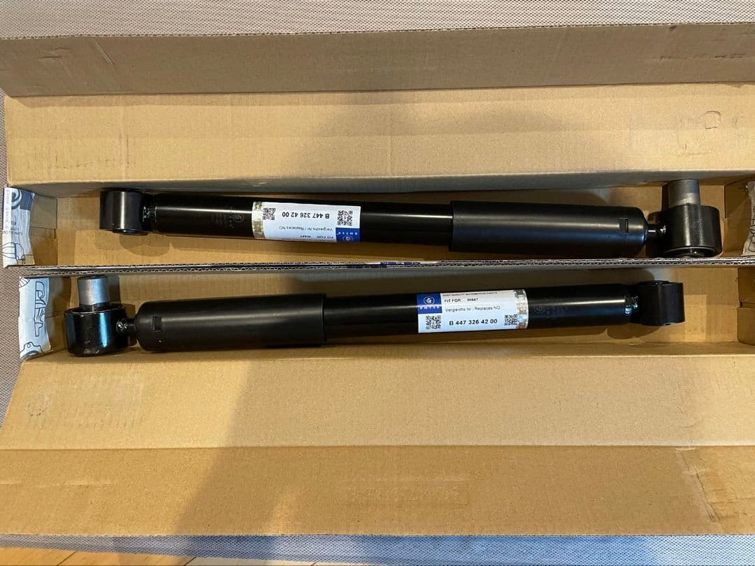 w447RHD v220d 新型vクラス　乗り心地改善セット