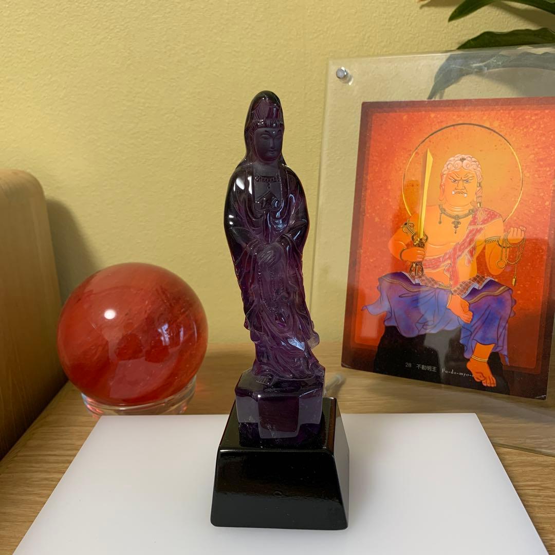 アメジスト観音像