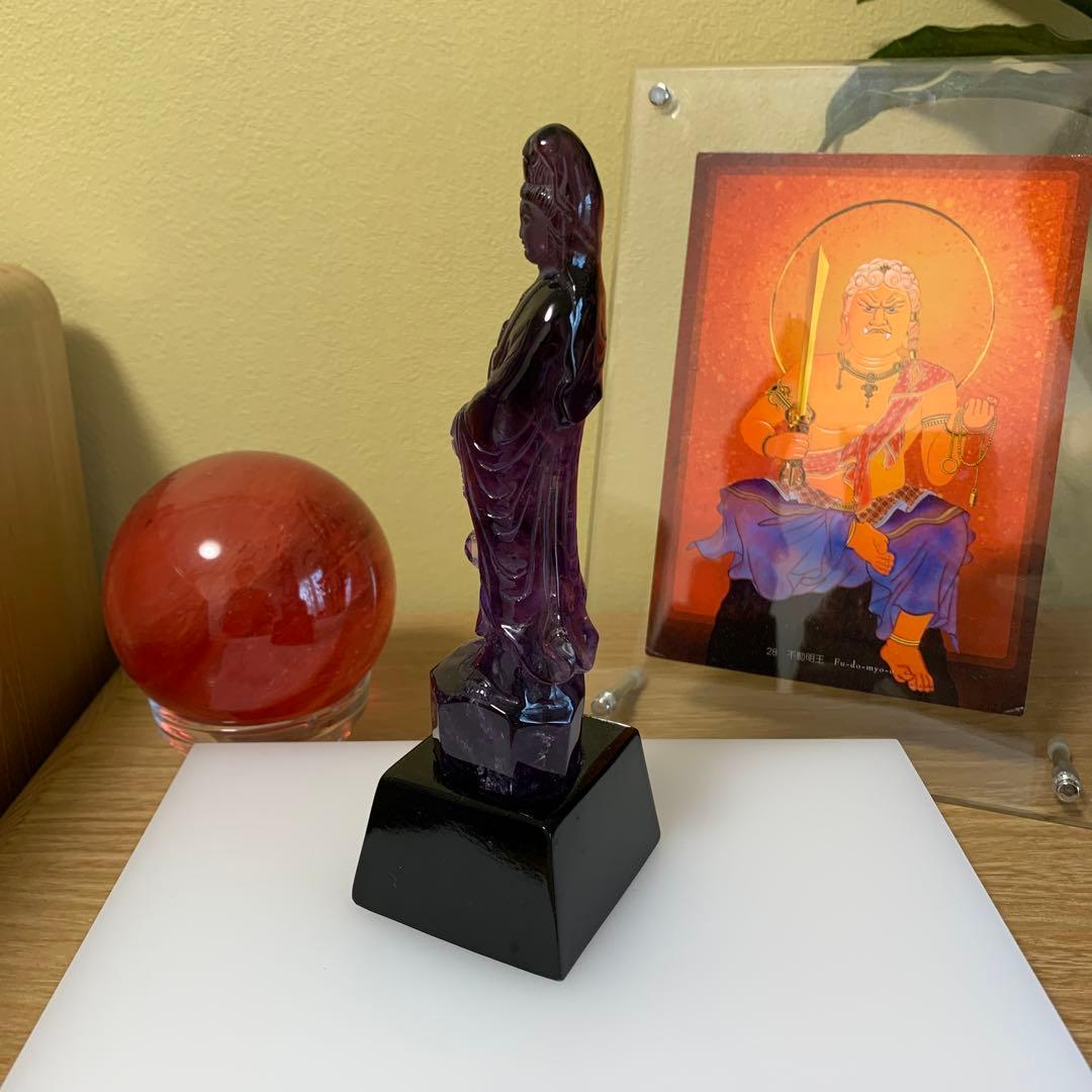 アメジスト観音像