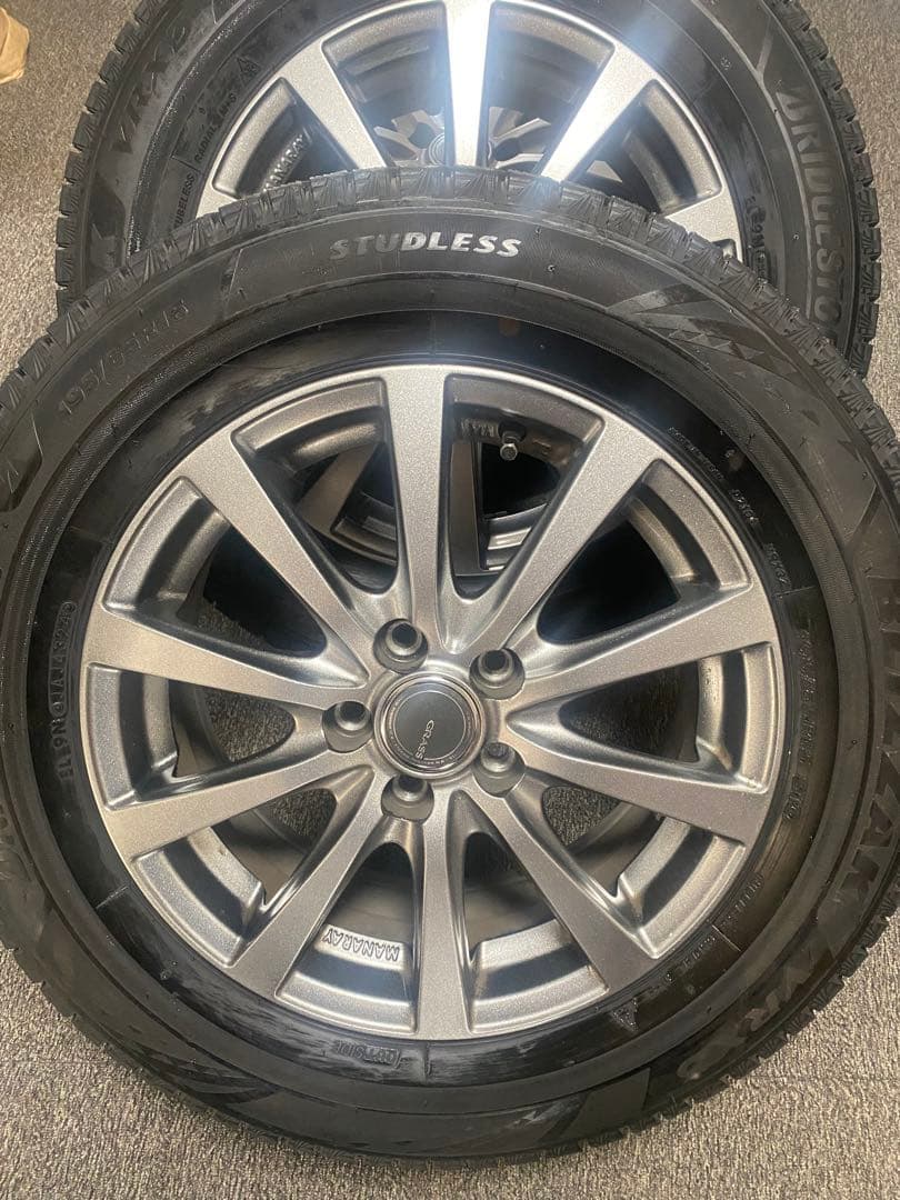 Time　1/4 ブリヂストンレスタイヤ 195/65R15