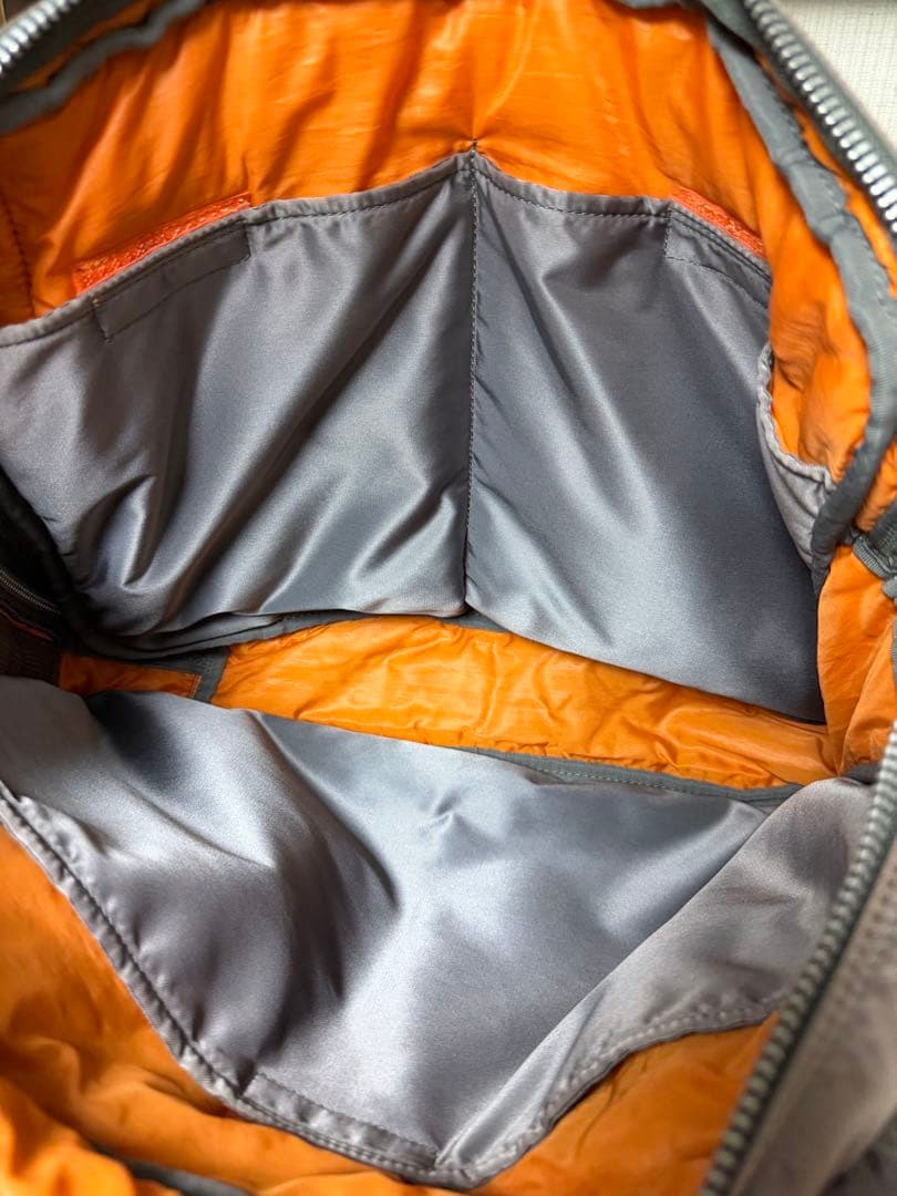 ら*ア様 ポーター タンカー 3way 2層 ブリーフケース シルバーグレー