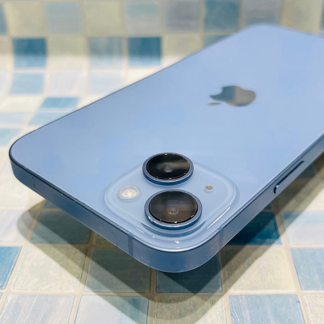 SIMフリー iPhone14Plus 128GB ブルー 電池良好