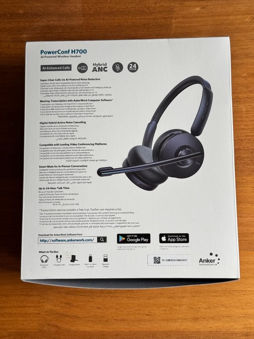 Anker PowerConf H700　専用スタンド／ケース／外箱付き