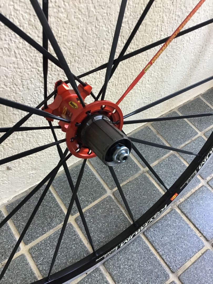 【美品】MAVIC KSYRIUM ES チューブラー 完組ホイール