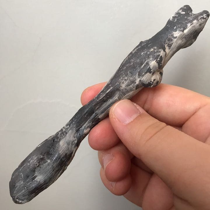 妻の作った ファラオの棺 猫ミイラ 蓋物 陶芸 スプーン