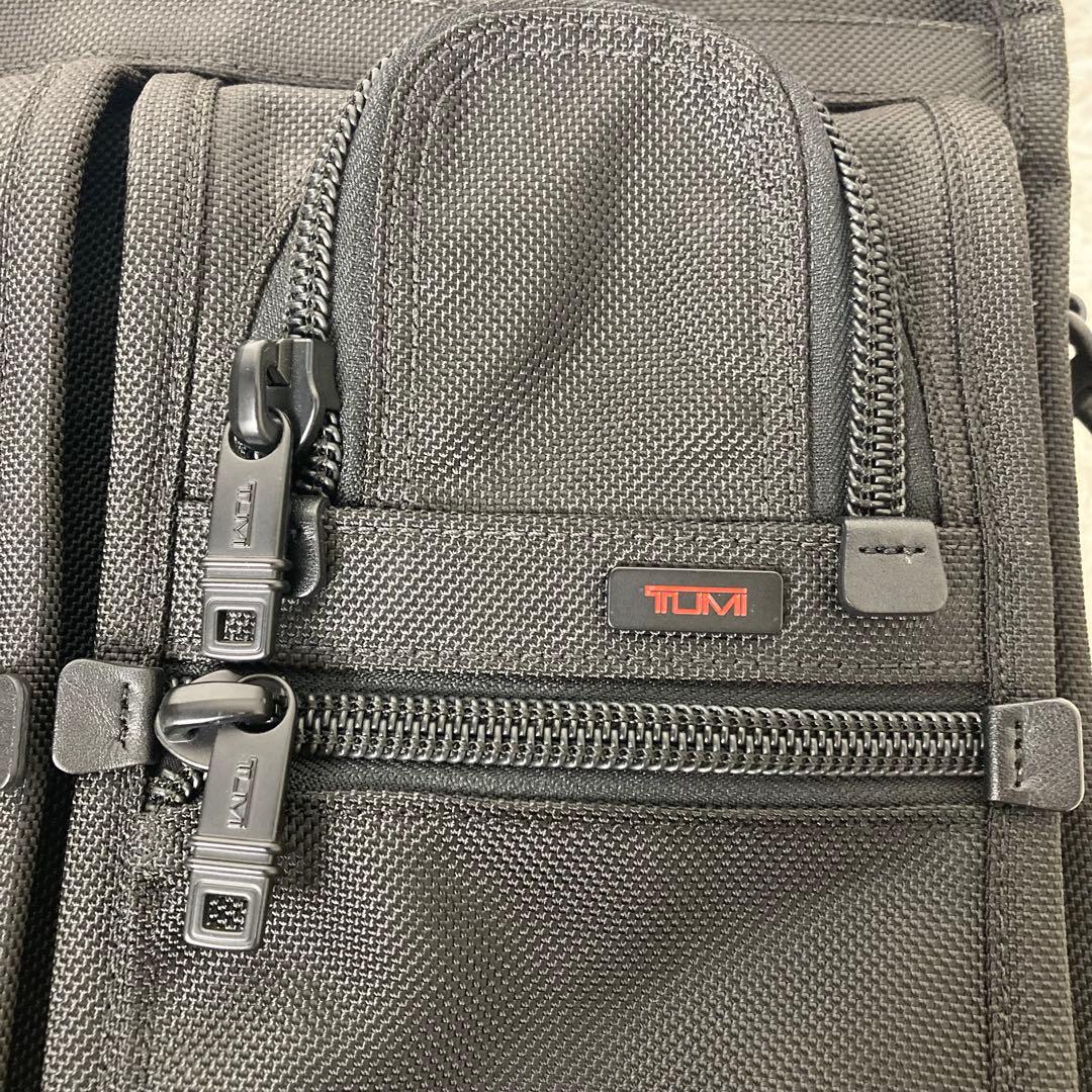 未使用級✨ TUMI アルファ エクスパンダブル　オーガナイザー ブリーフケース