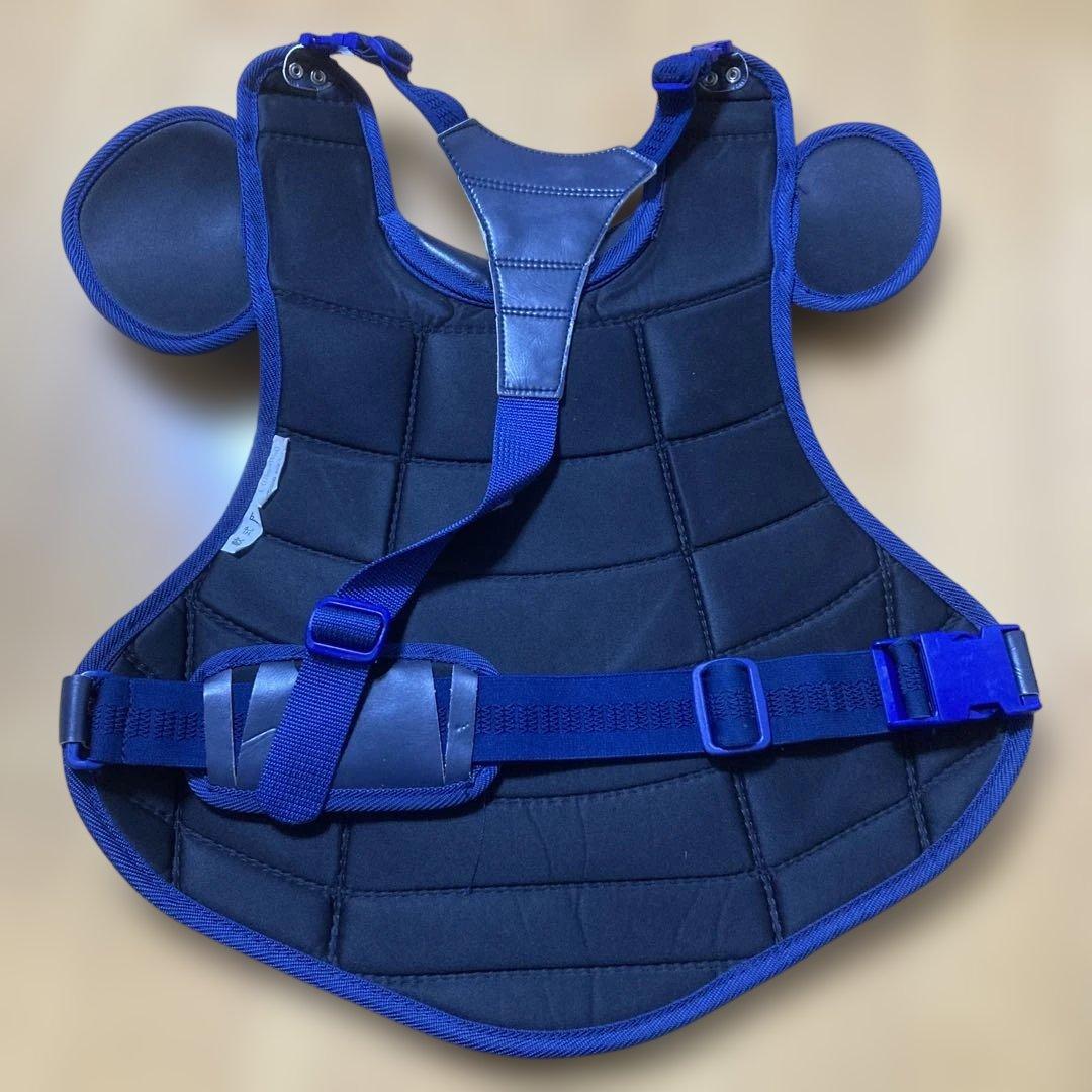Mizuno キャッチャー用プロテクター JSB ネイビー　軟式用　Lサイズ