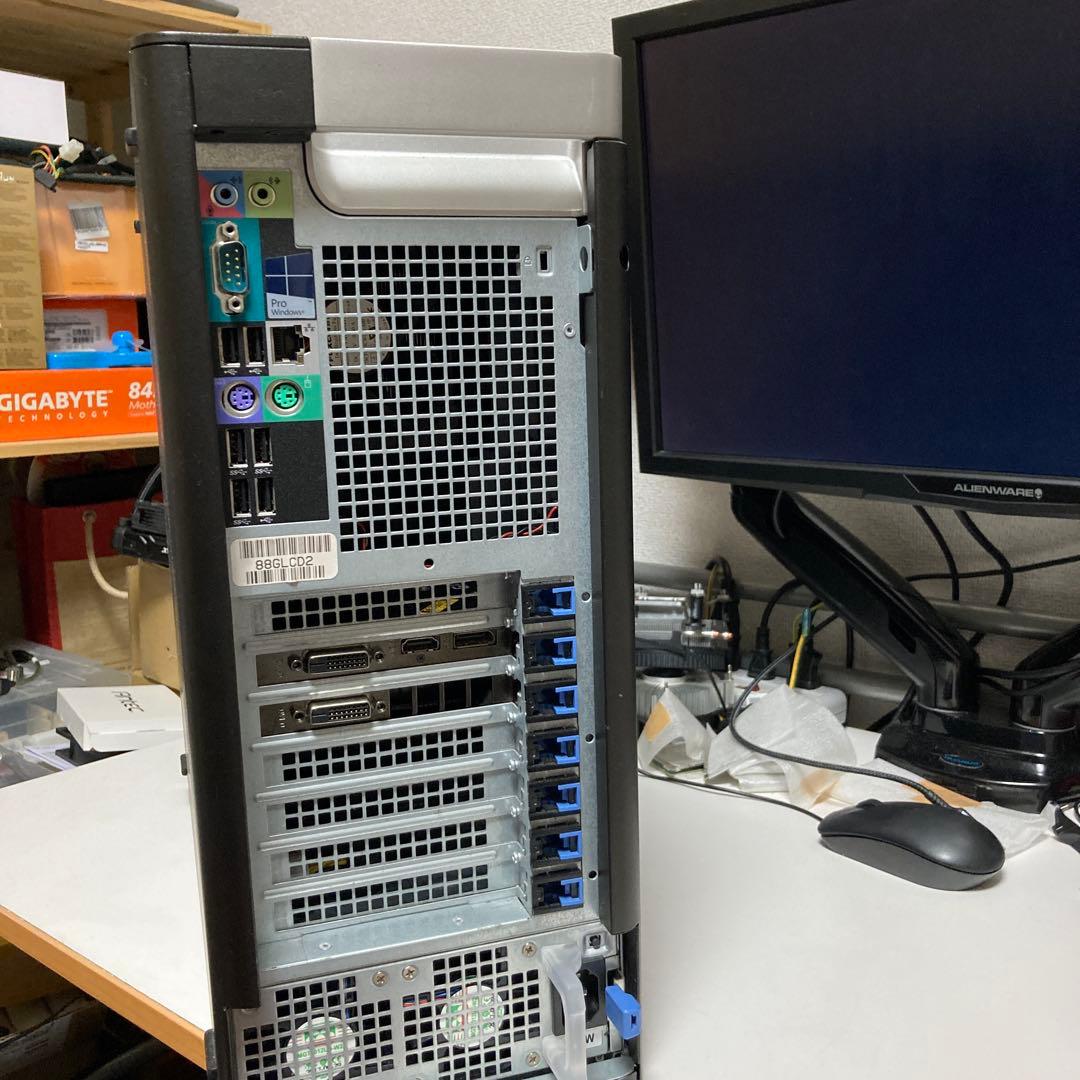 ゲーミングPCE5-2687v3x2 GTX1060 32G SSD T7810