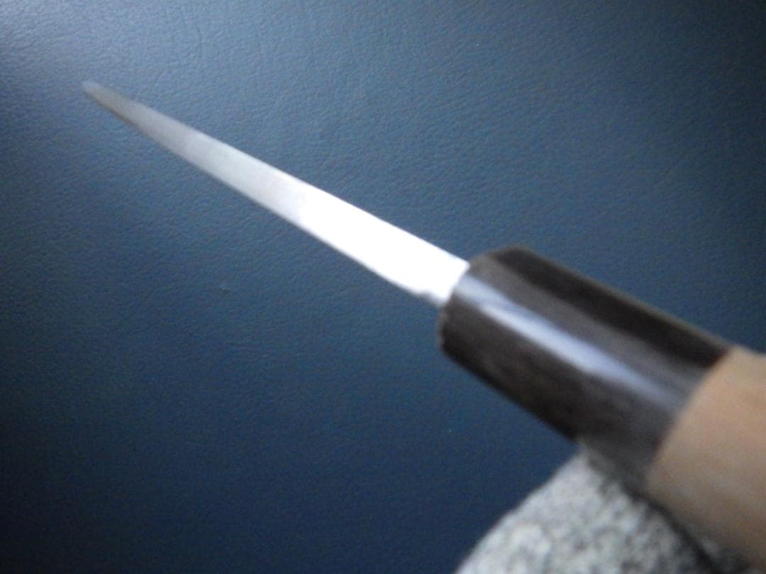 ヴ*い様 京都/有次・出刃包丁別打刃渡り155ｍｍ本水牛★　197