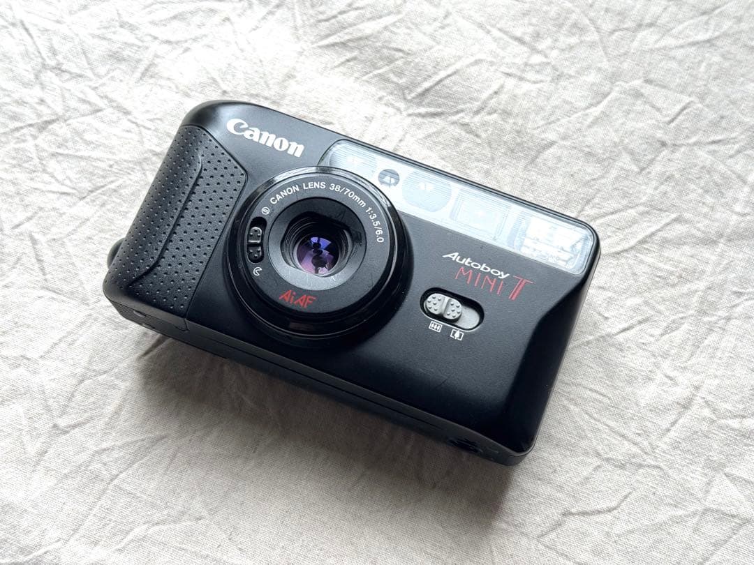⌘完動品！ 作例あり、電池付き！ Canon Autoboy MINI T⌘