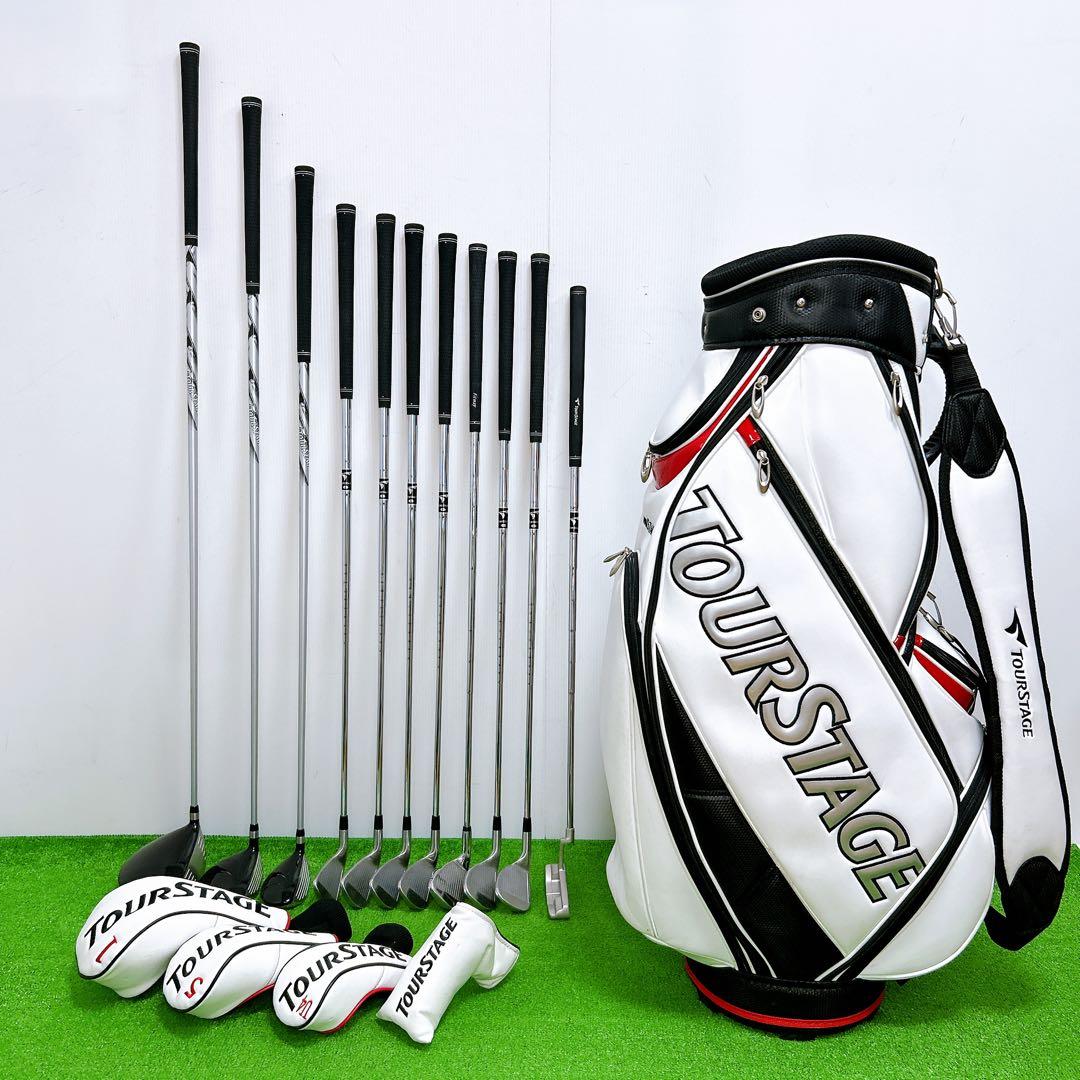 ブリヂストン ツアーステージ V002 メンズゴルフクラブセット 11本 S 男