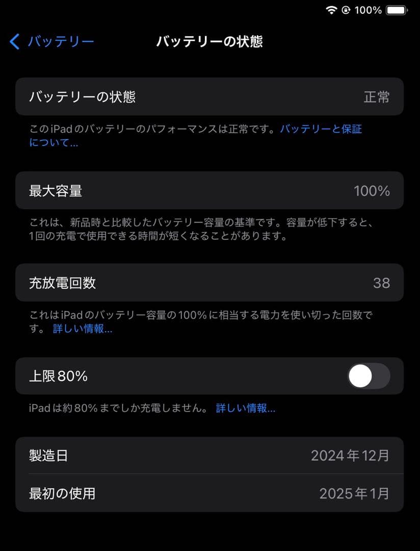 アップルケア付　iPad Air M2 256GB 11インチ　ブルー　WIFI