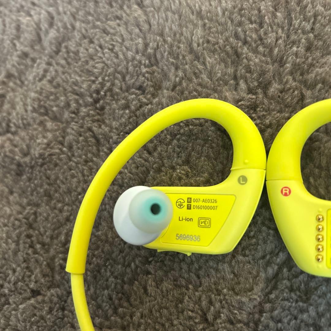 SONY NW-WS623 イエロー 4GB ワイヤレスイヤホン