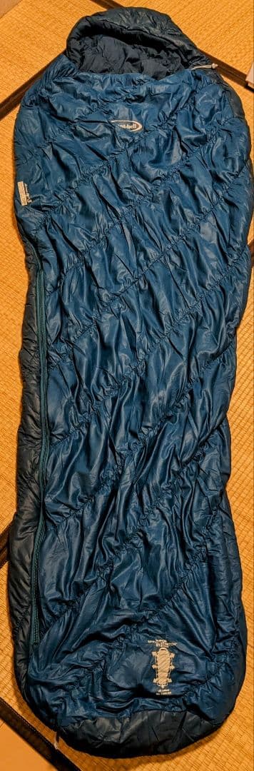 モンベルmontbell シュラフ バロウバッグ #3 右ジッパー