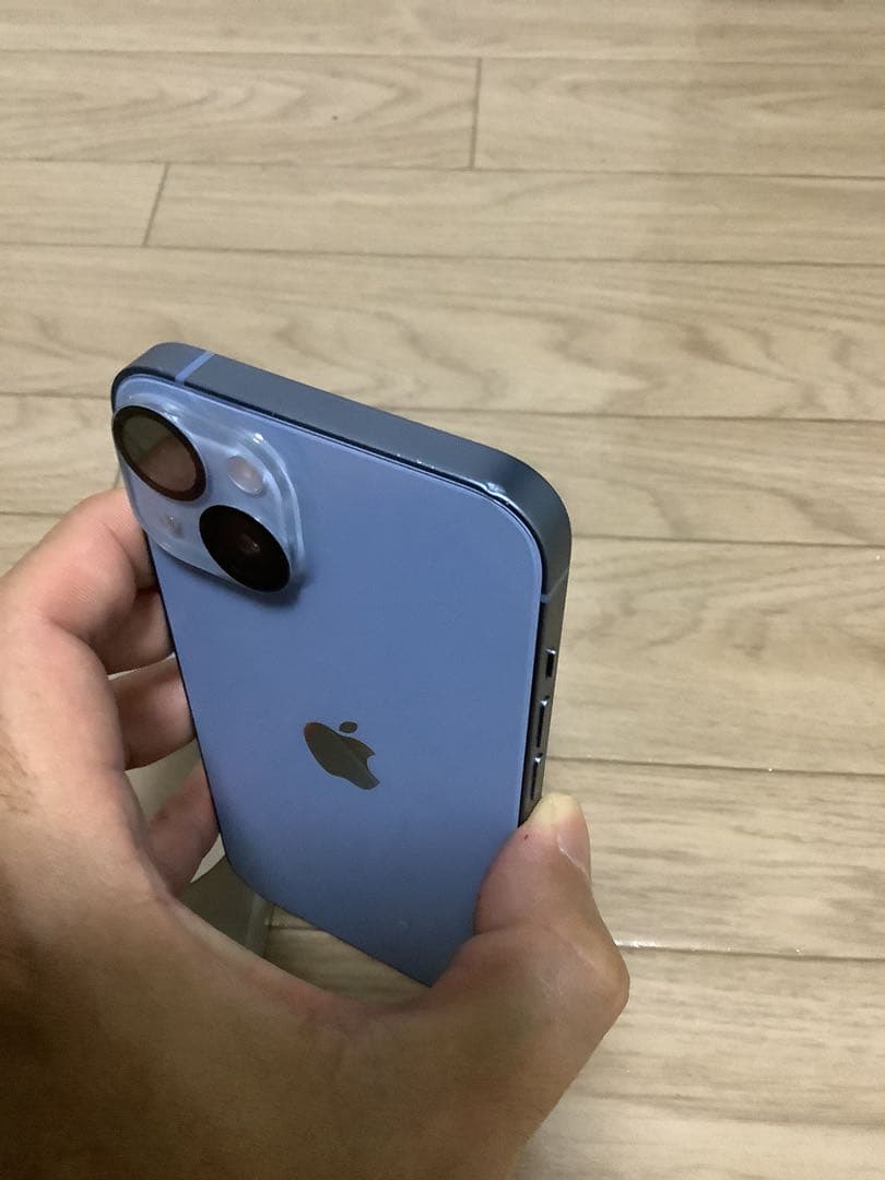 Apple iPhone 14 本体 ブルー256gb 美品 SIMフリー86%