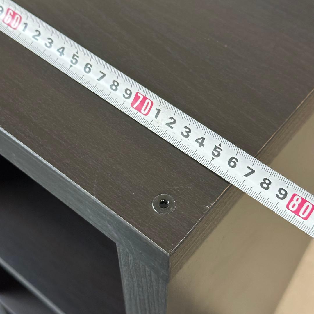 【良品】IKEA / イケア カラックス 77×147cm ブラックブラウン