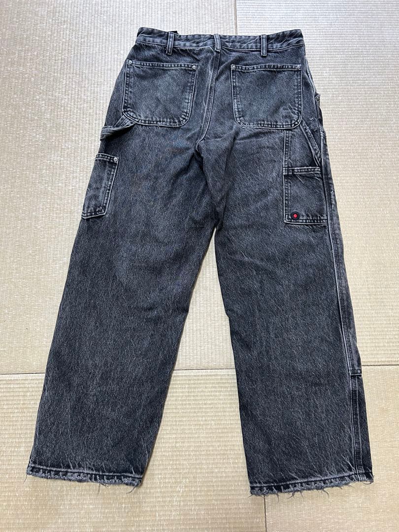 ZARA RHUIGI ペインターデニム　ブラック&ブルーEU38