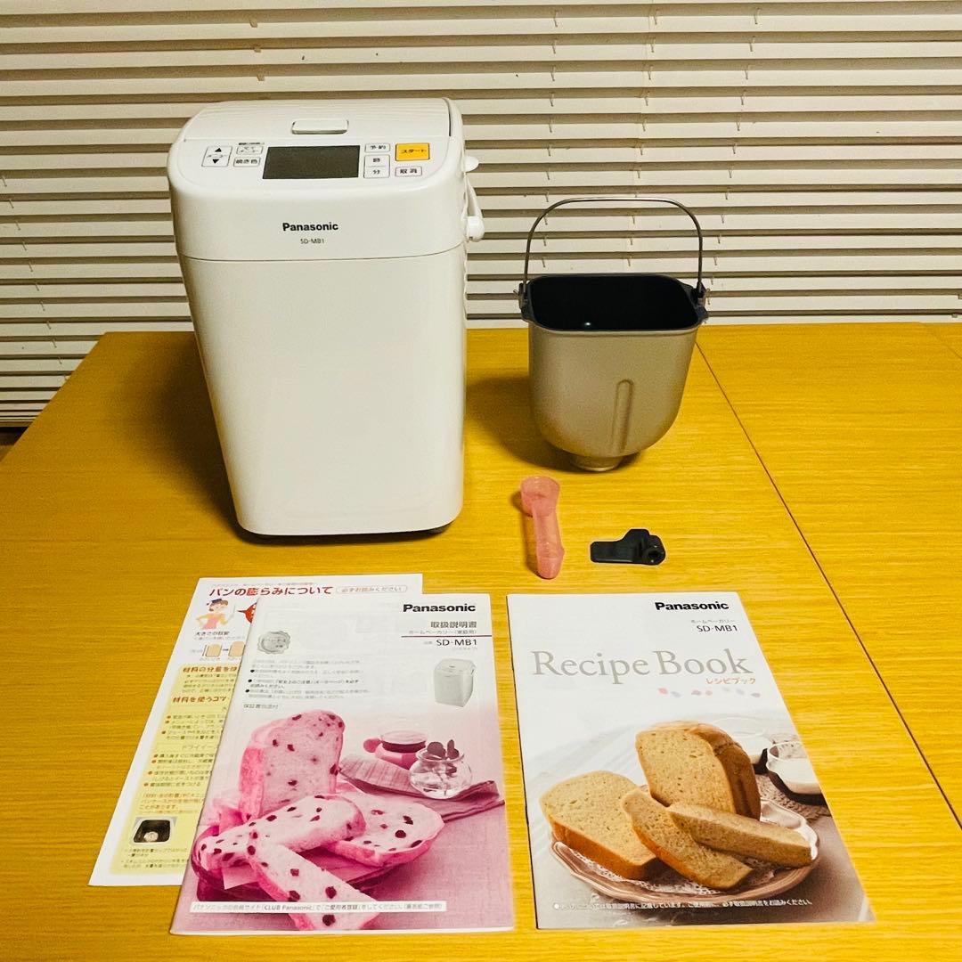 【6row】Panasonic ホームベーカリー SD-MB1-W