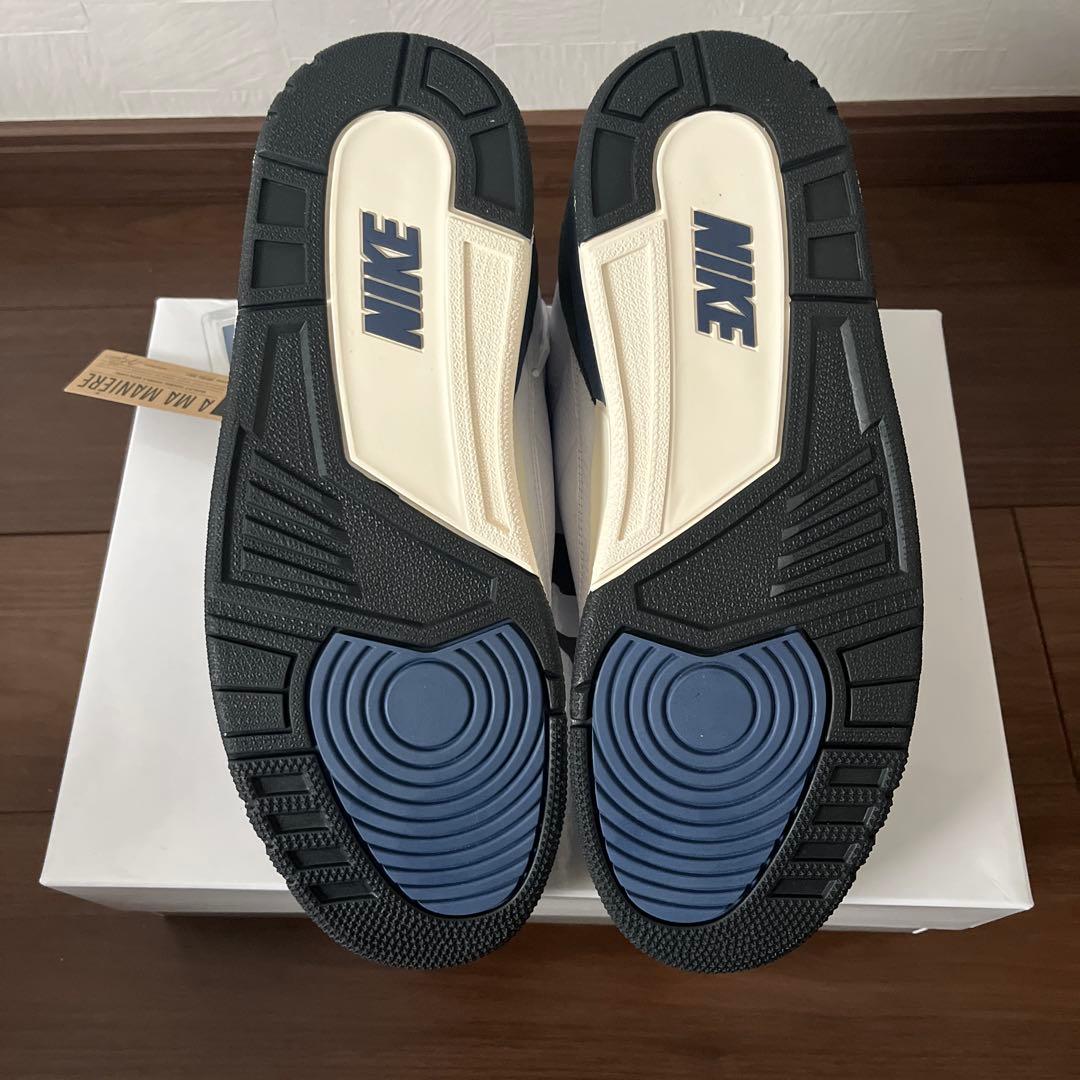Air Jordan 3 アママニエール　ホワイト/ブラック/ネイビー